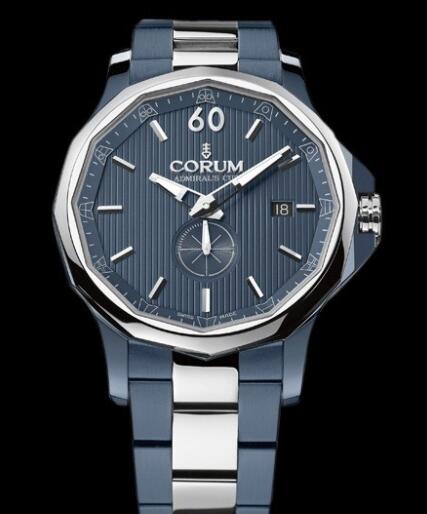 Corum Admiral's Cup Legend 42 Replica Watch 395.101.30/V705 AB10 Blue PVD Steel - Steel